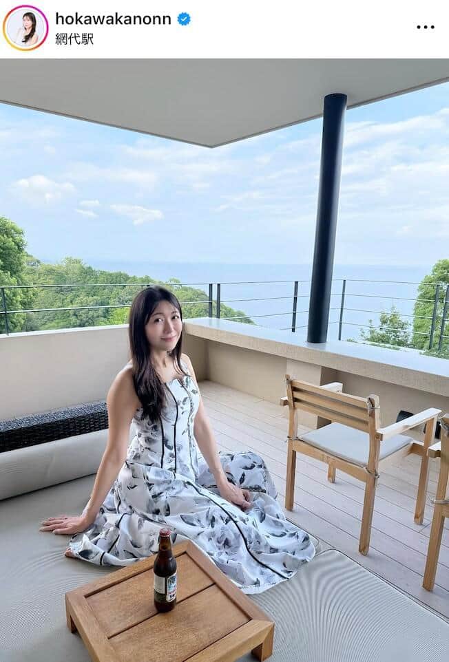穂川果音さんのインスタグラム（＠hokawakanonn）より
