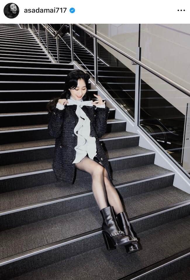 浅田舞さんのインスタグラム（＠asadamai717）より