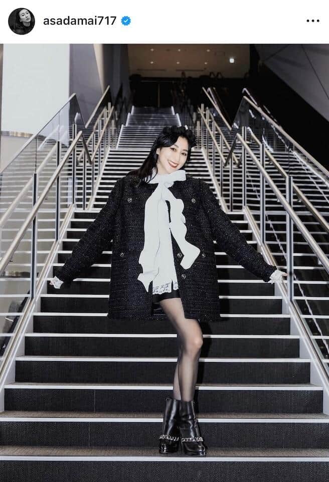 浅田舞さんのインスタグラム（＠asadamai717）より