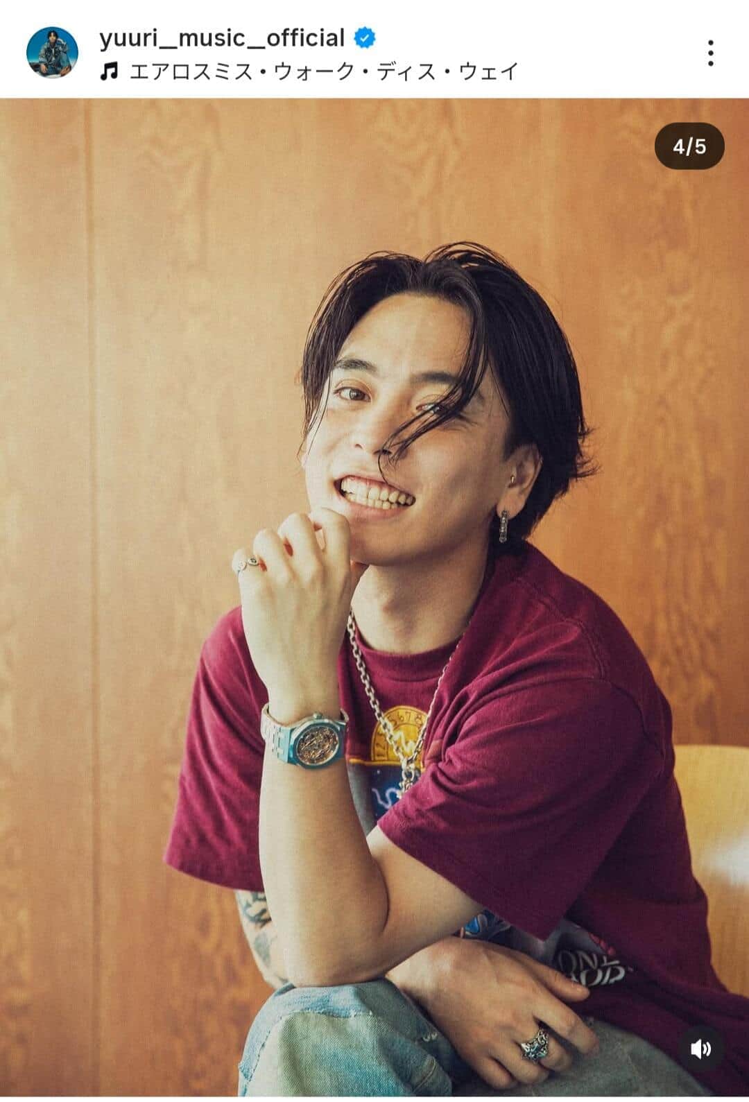 優里、タンクトップからのぞくタトゥー...増えた？　「カッコよすぎ」「もうそんなもんにしといて」