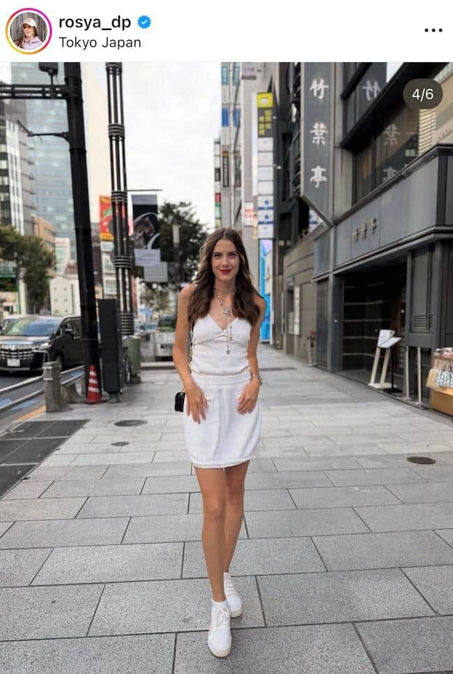 ヤロスラワ・マフチフ選手のインスタグラム（＠rosya_dp）より
