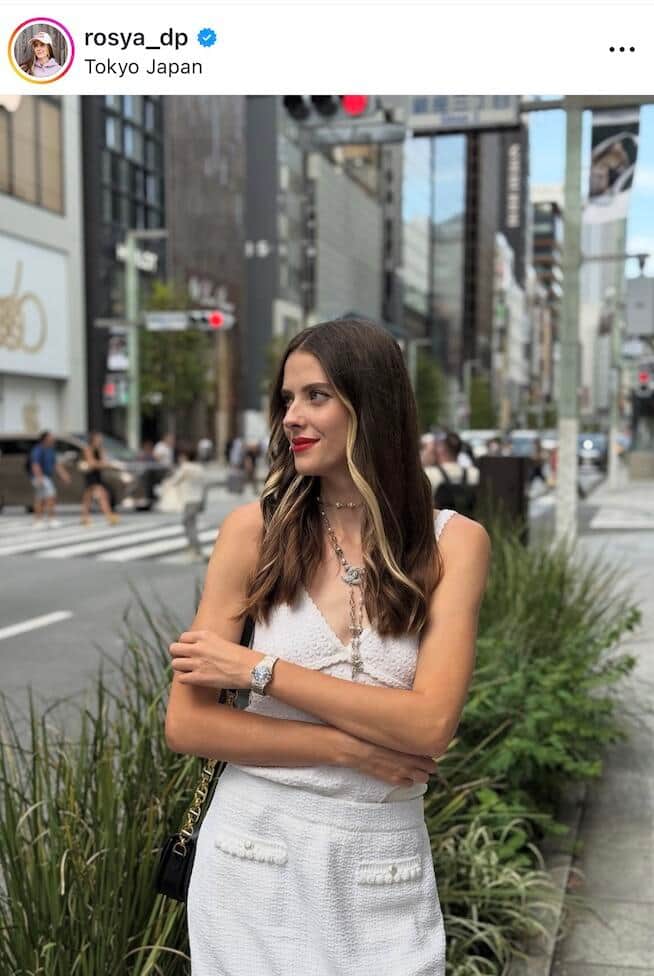 ヤロスラワ・マフチフ選手のインスタグラム（＠rosya_dp）より
