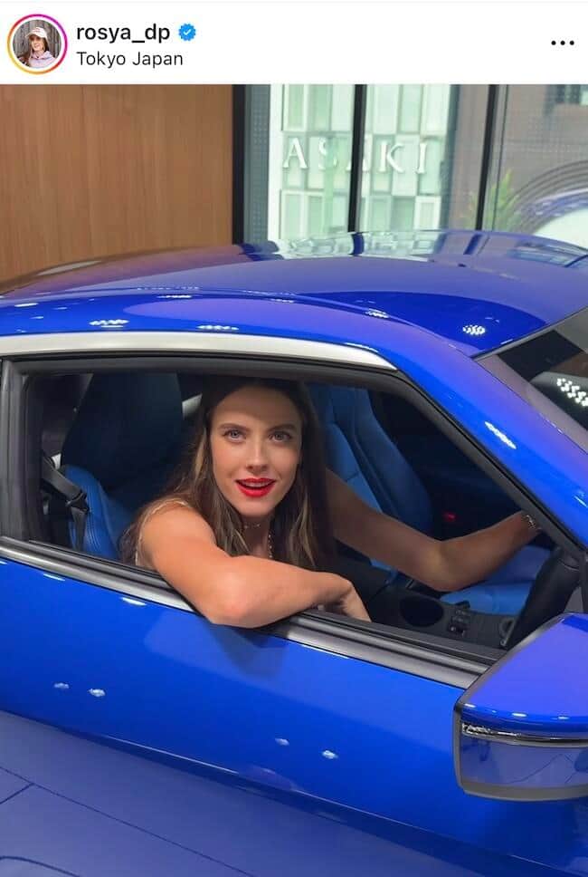 ヤロスラワ・マフチフ選手のインスタグラム（＠rosya_dp）より
