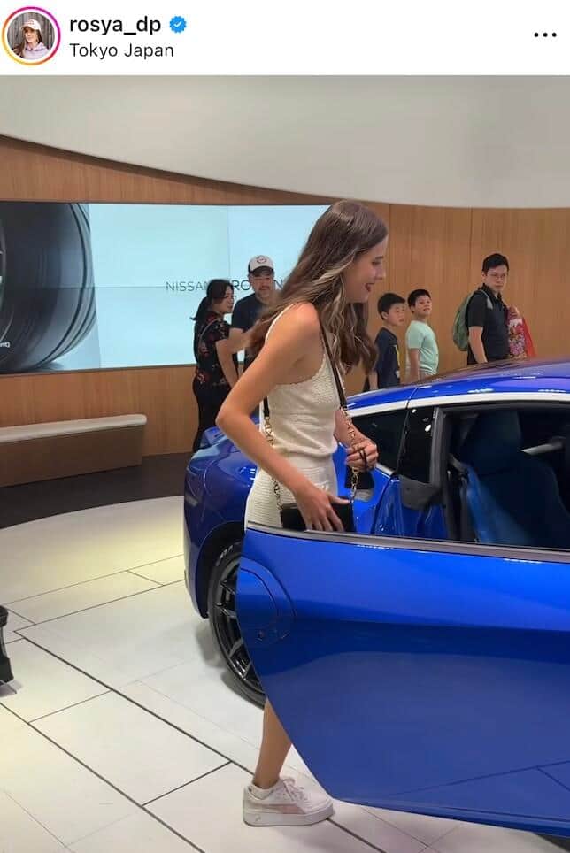 ヤロスラワ・マフチフ選手のインスタグラム（＠rosya_dp）より
