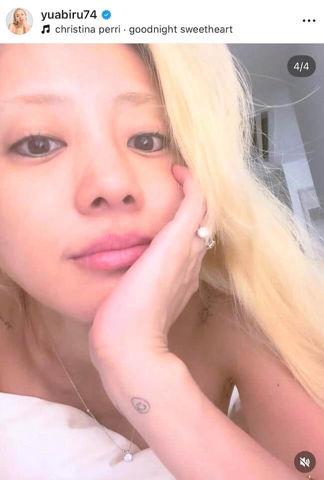 あびる優さんのインスタグラム（＠yuabiru74）より