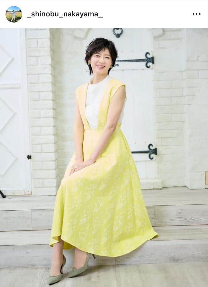 中山忍さんのインスタグラム（＠_shinobu_nakayama_）より
