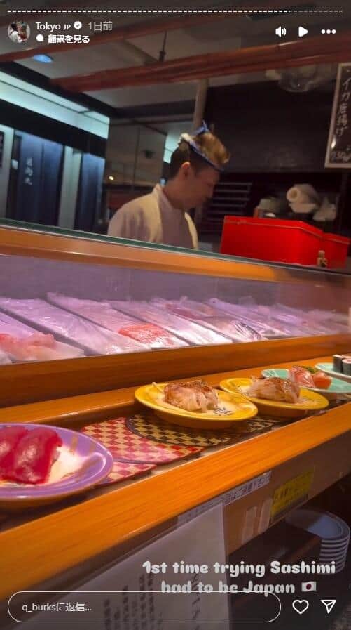 クアネシャ・バークス選手のインスタグラム（＠q_burks）より