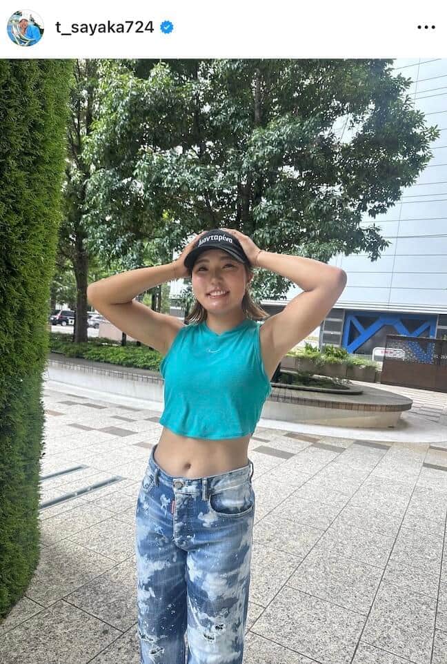 高橋彩華さんのインスタグラム（＠t_sayaka724）より