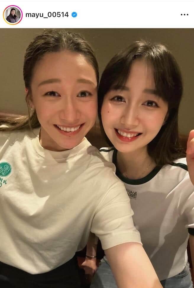 石川真佑さんのインスタグラム（＠mayu_00514）より