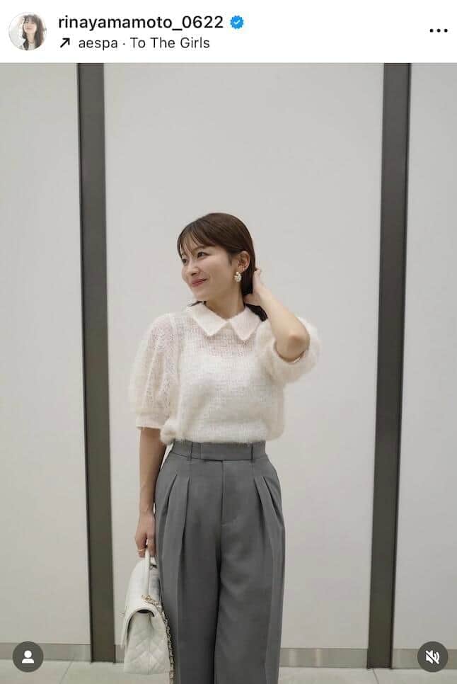 元TBS山本里菜アナ、ゼブラ柄ミニスカゴルフウェア姿でキュートさ炸裂　「なかなか100を切れないのです」