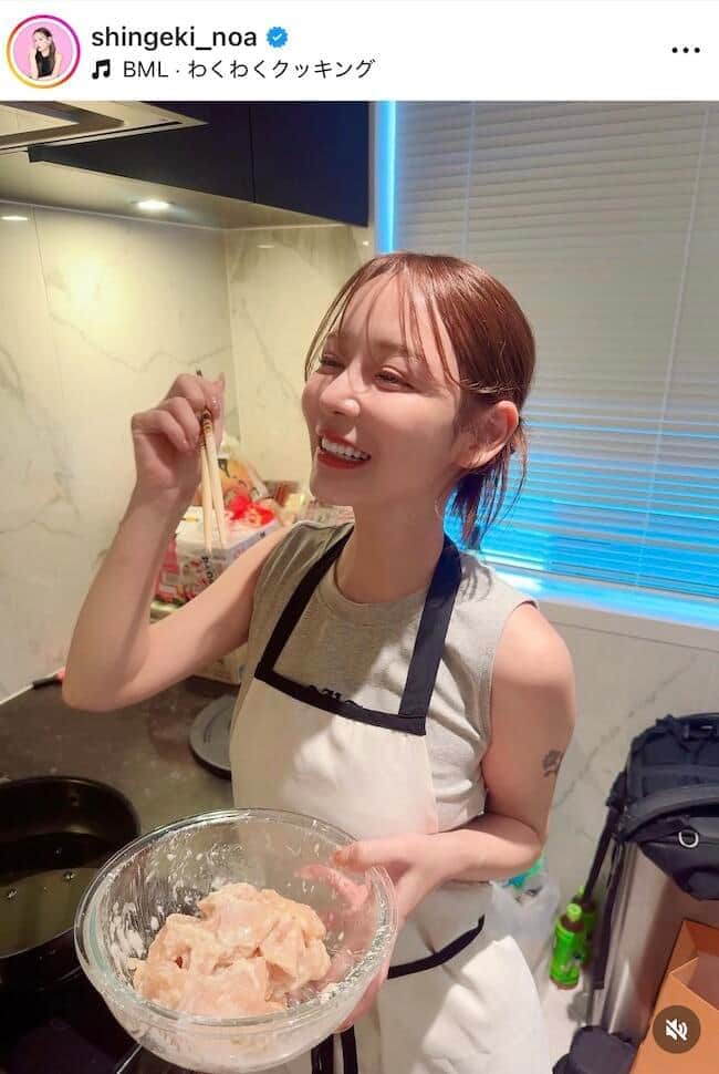 進撃のノアさんのインスタグラム（＠shingeki_noa）より