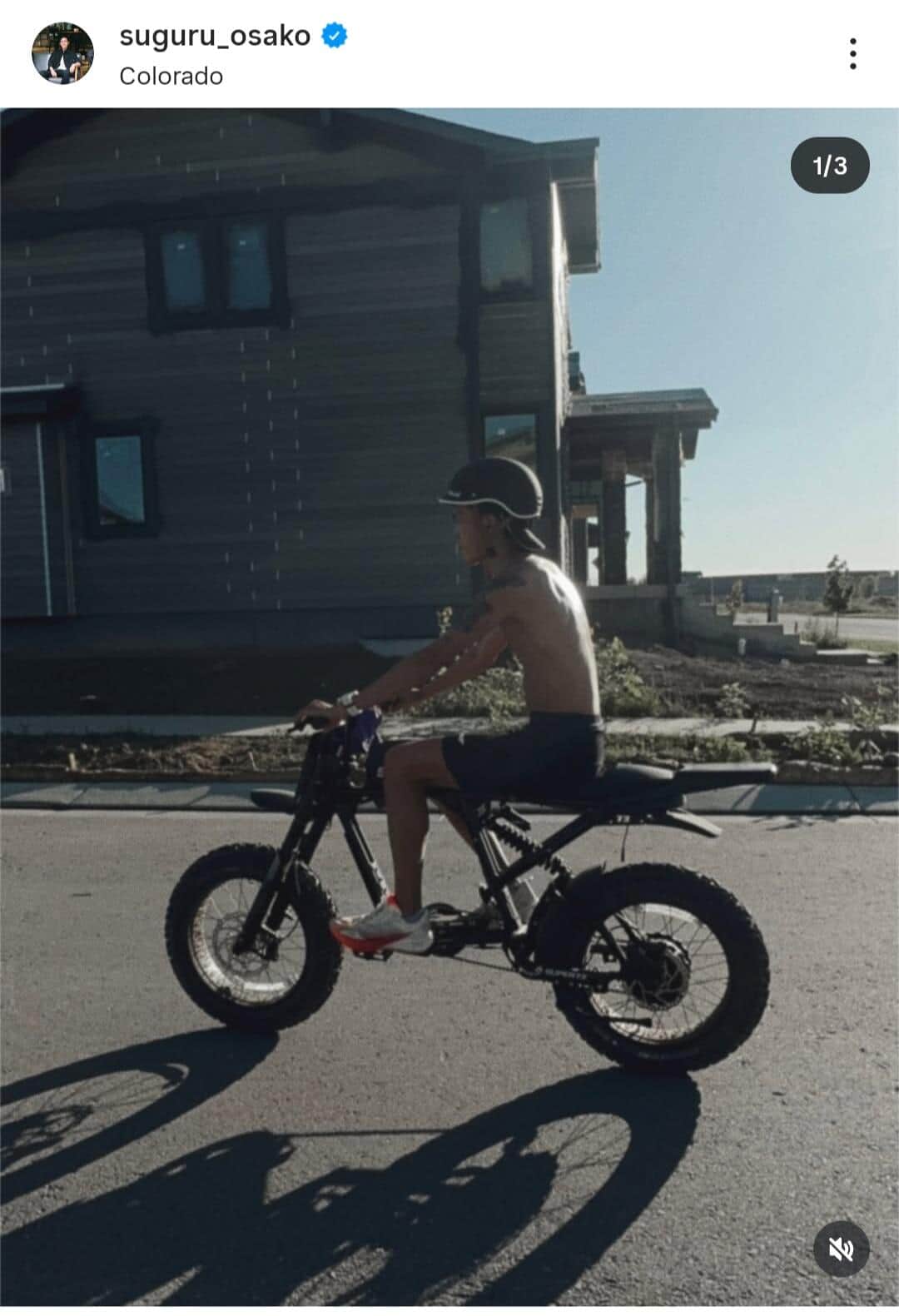大迫傑選手のインスタグラム（＠suguru_osako）より