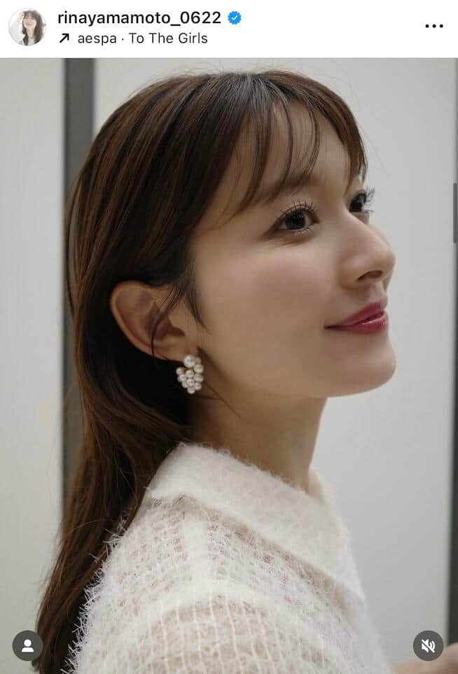 山本里菜さんのインスタグラム（＠rinayamamoto_0622）より