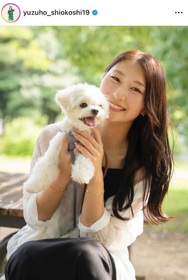 塩越柚歩さんのインスタグラム（＠yuzuho_shiokoshi19）より