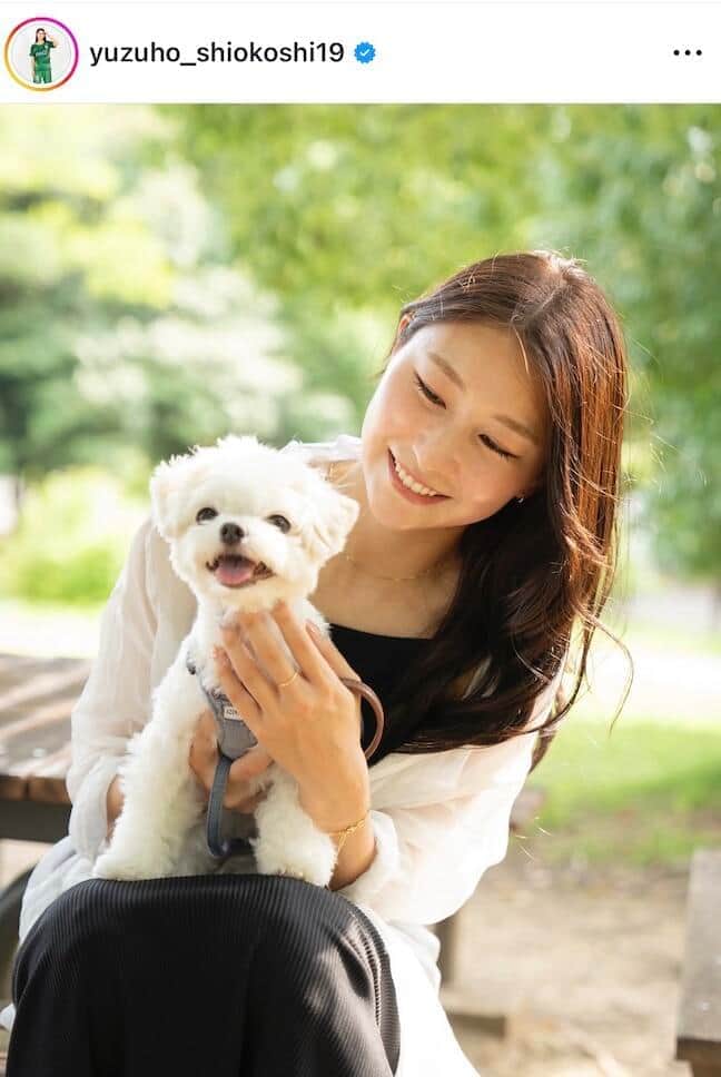 塩越柚歩さんのインスタグラム（＠yuzuho_shiokoshi19）より