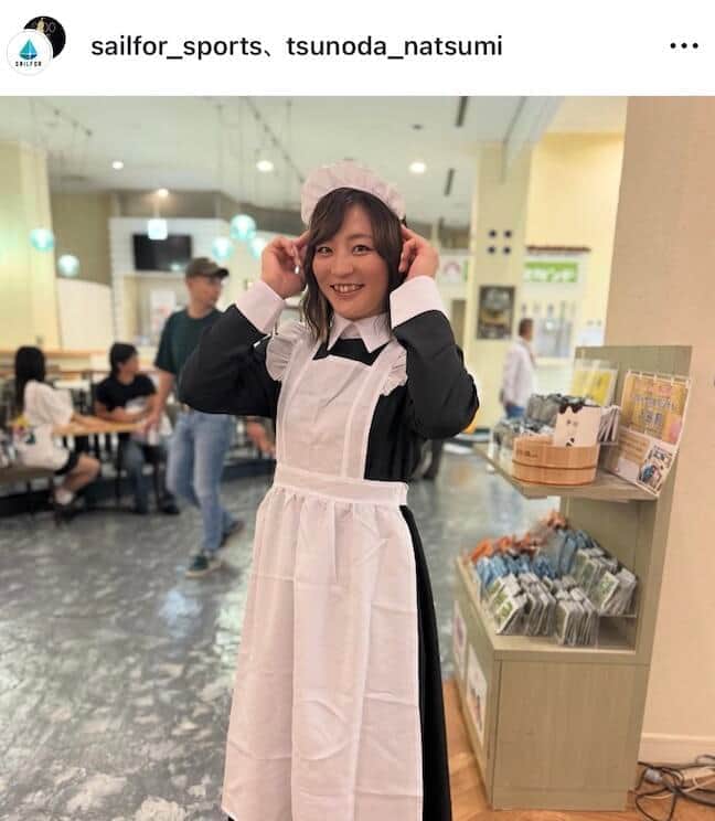 角田夏実さんのインスタグラム（＠tsunoda_natsumi）より