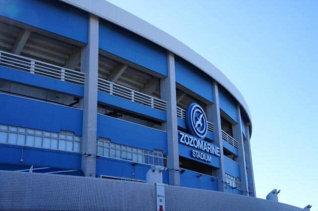 千葉ロッテマリーンズの本拠地・ZOZOマリンスタジアム
