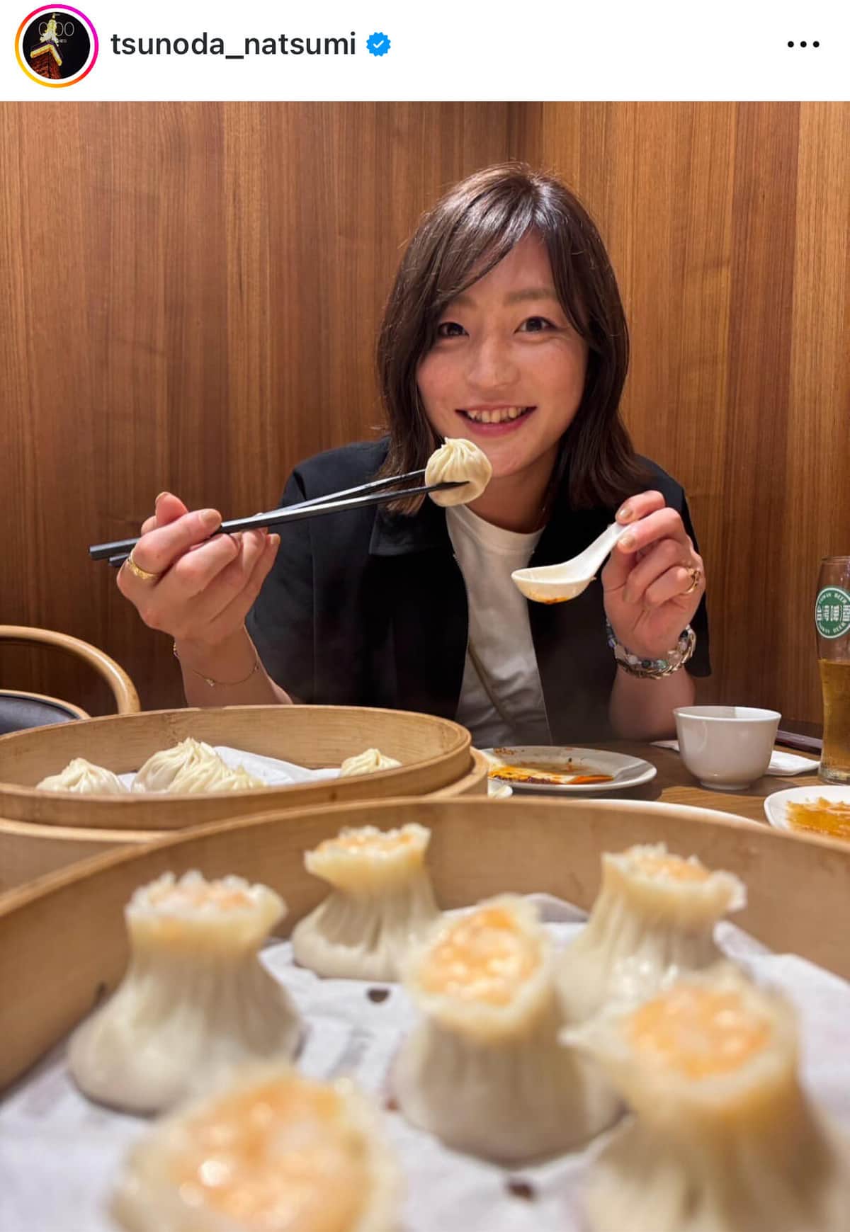 角田夏美さんのインスタグラム（＠tsunoda_natsumi）より
