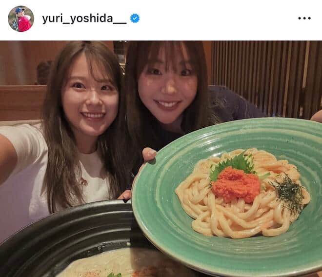 吉田優利選手のインスタグラム（＠yuri_yoshida__）より