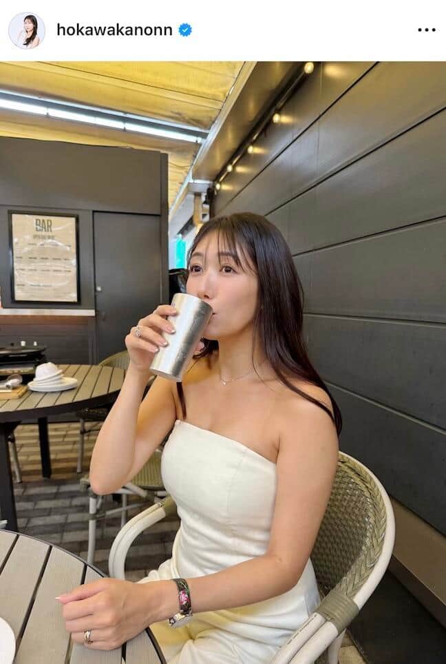 穂川果音さんのインスタグラム（＠hokawakanonn）より