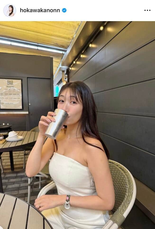 穂川果音さんのインスタグラム（＠hokawakanonn）より