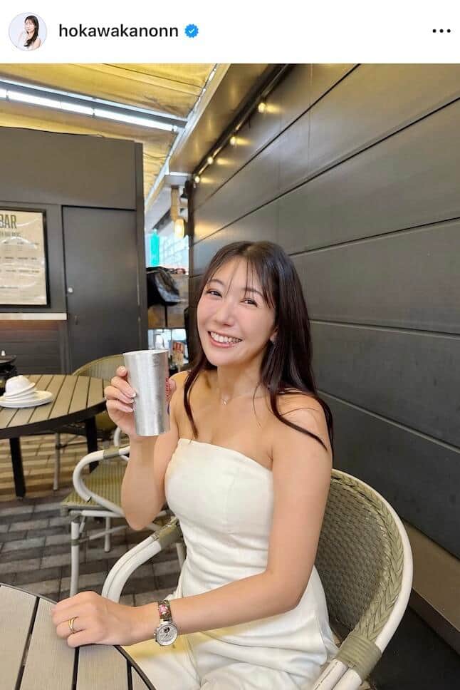 穂川果音さんのインスタグラム（＠hokawakanonn）より