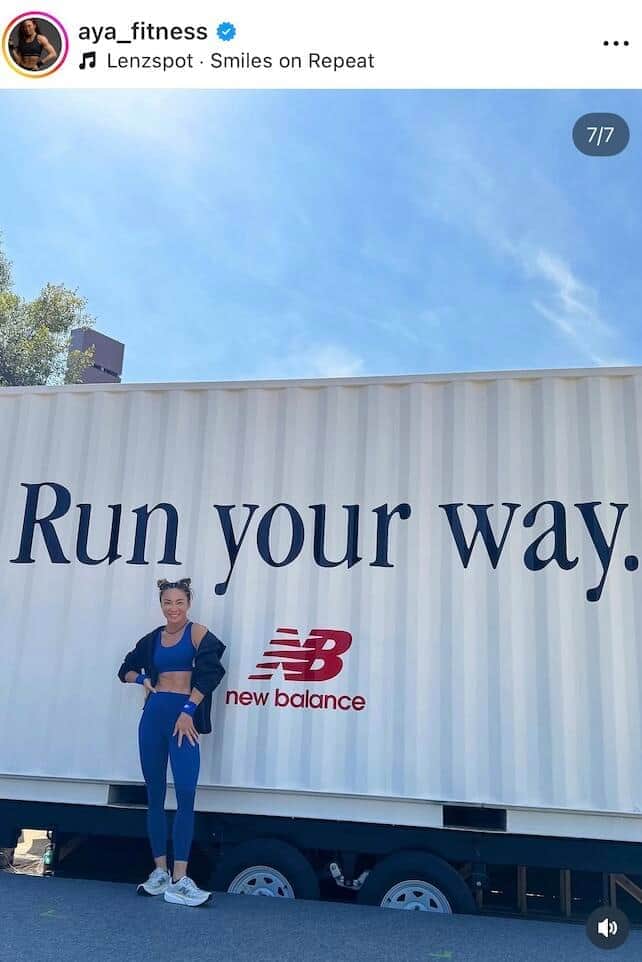 AYAさんのインスタグラム（＠aya_fitness）より