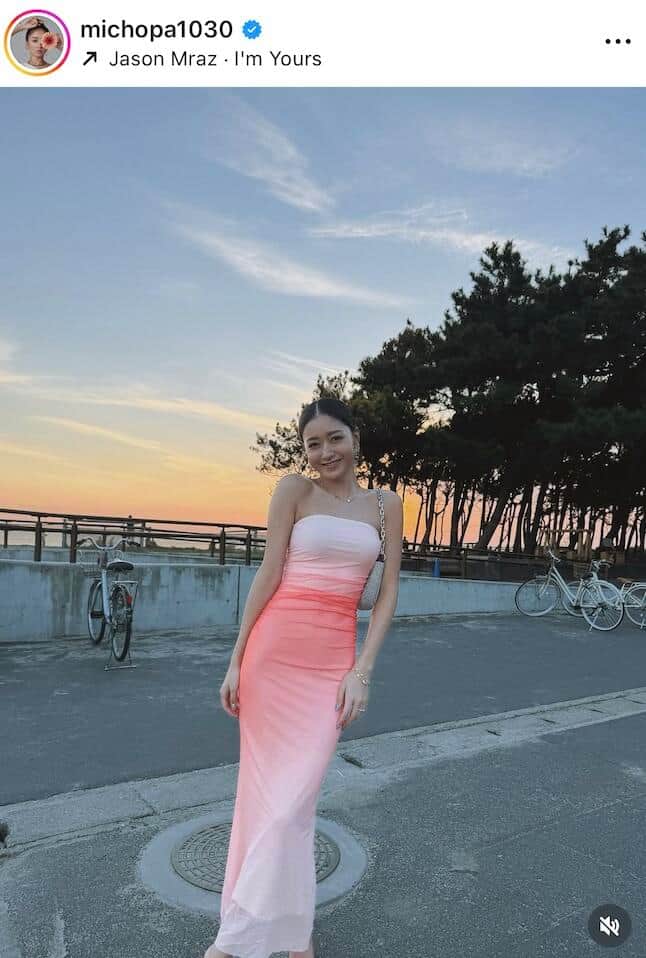 みちょぱさんのインスタグラム（＠michopa1030）より