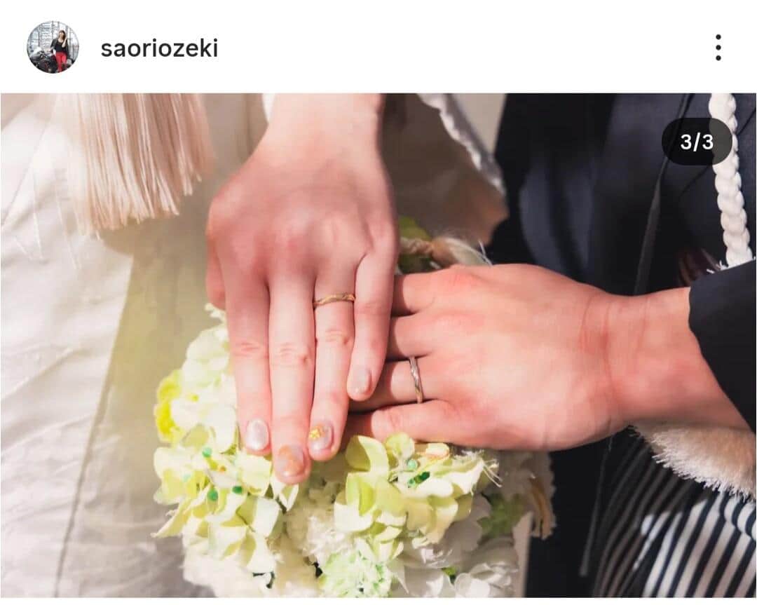 大関さおりさんのインスタグラム（＠saoriozeki）より