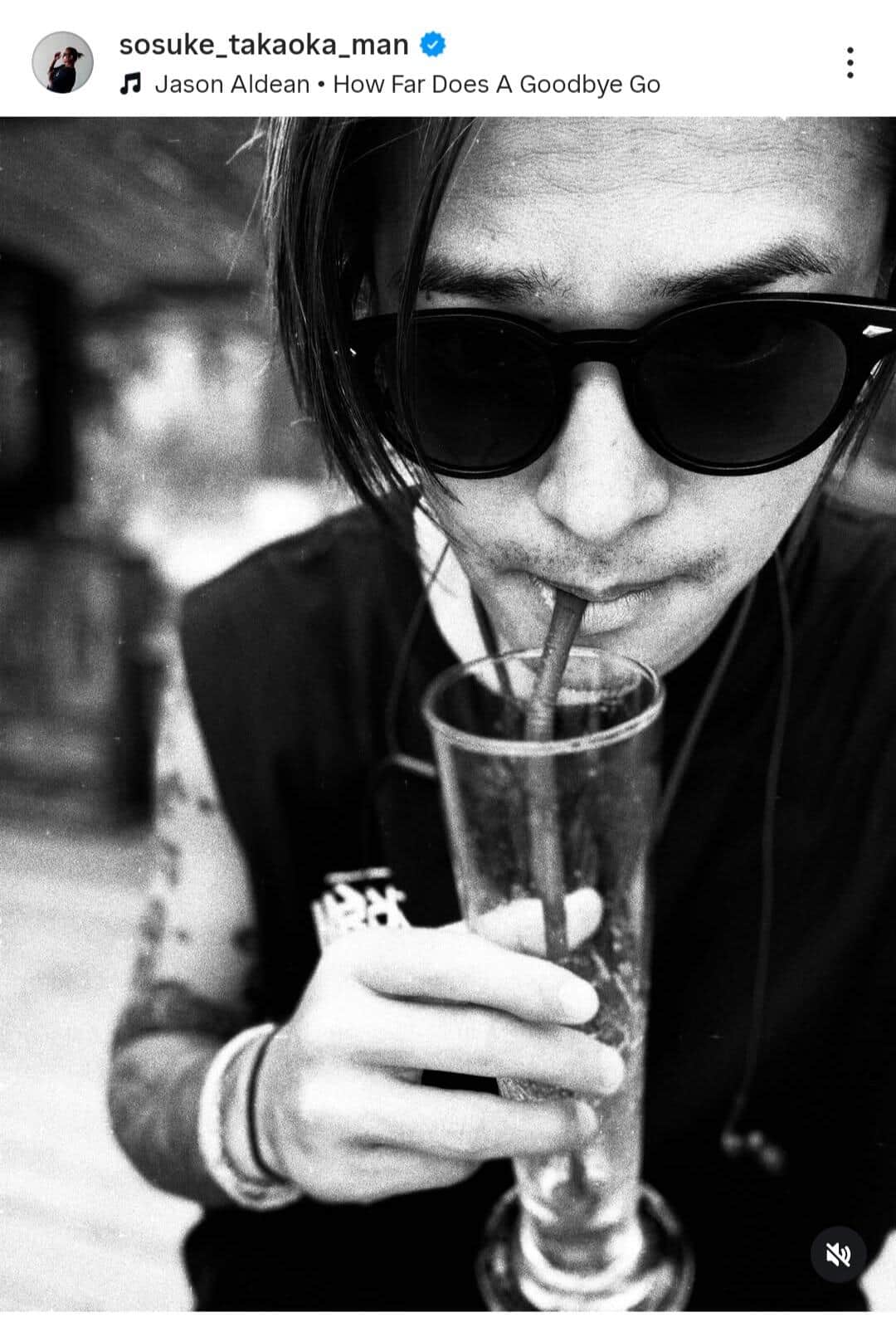 高岡蒼佑さんのインスタグラム（＠sosuke_takaoka_man）より