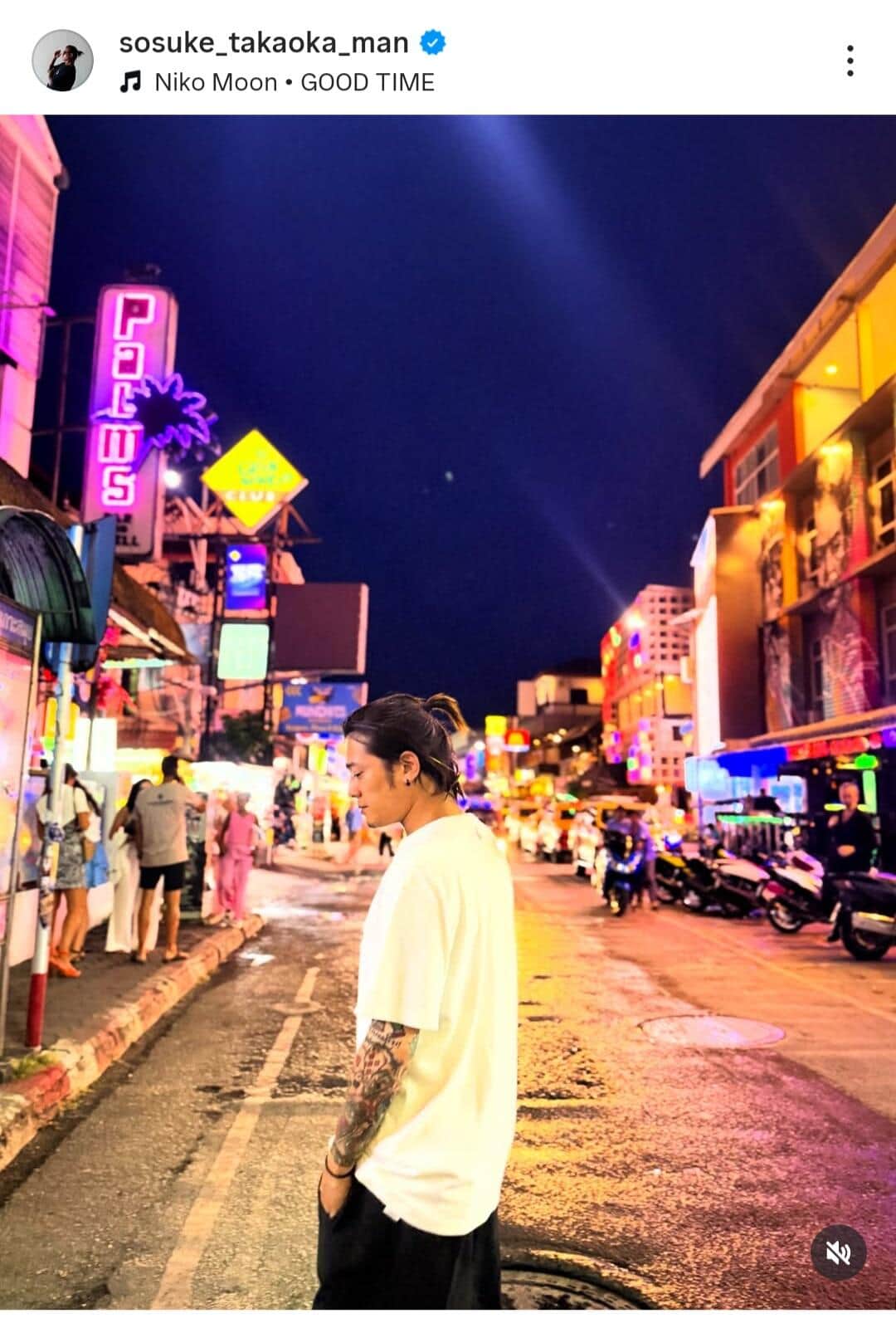 高岡蒼佑さんのインスタグラム（＠sosuke_takaoka_man）より