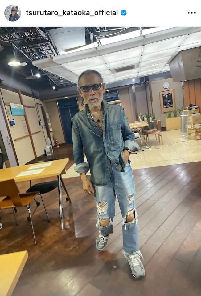 片岡鶴太郎さんのインスタグラム（＠tsurutaro_kataoka_official）より