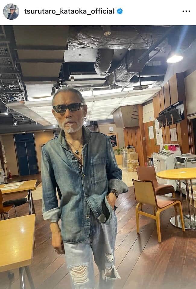 片岡鶴太郎さんのインスタグラム（＠tsurutaro_kataoka_official）より