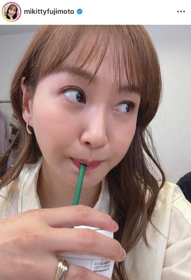 藤本美貴さんのインスタグラム（＠mikittyfujimoto）より