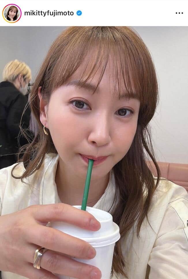 藤本美貴さんのインスタグラム（＠mikittyfujimoto）より