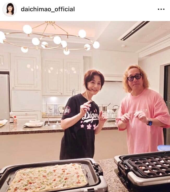 大地真央さんのインスタグラム（＠daichimao_official）より
