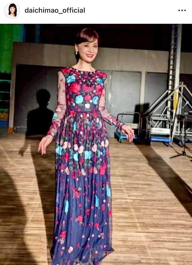 大地真央さんのインスタグラム（＠daichimao_official）より