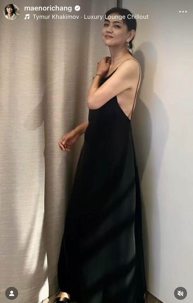 前田典子さんのインスタグラム（＠maenorichang）より