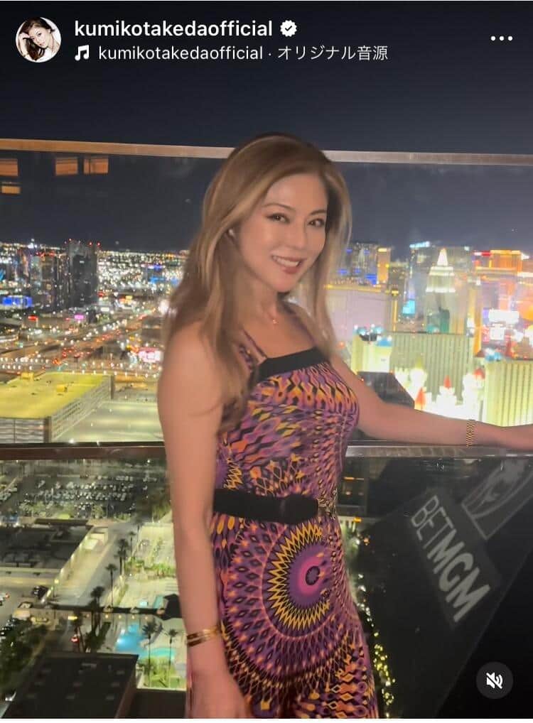 武田久美子さんのインスタグラム（＠kumikotakedaofficial）より