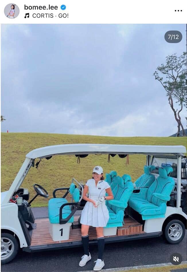 イ・ボミさんのインスタグラム（＠bomee.lee）より