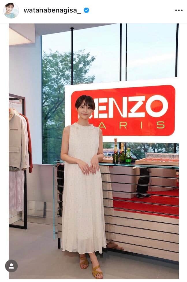 渡邊渚さんのインスタグラム（＠watanabenagisa_）より