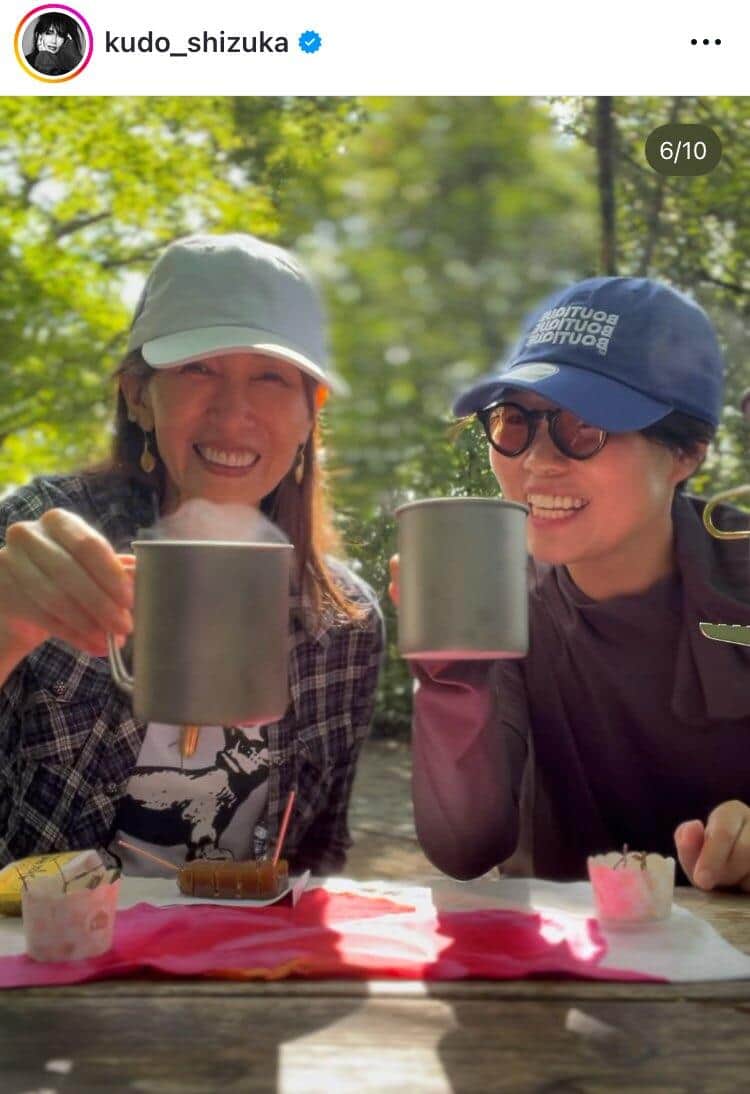 工藤静香さんのインスタグラム（＠kudo_shizuka）より
