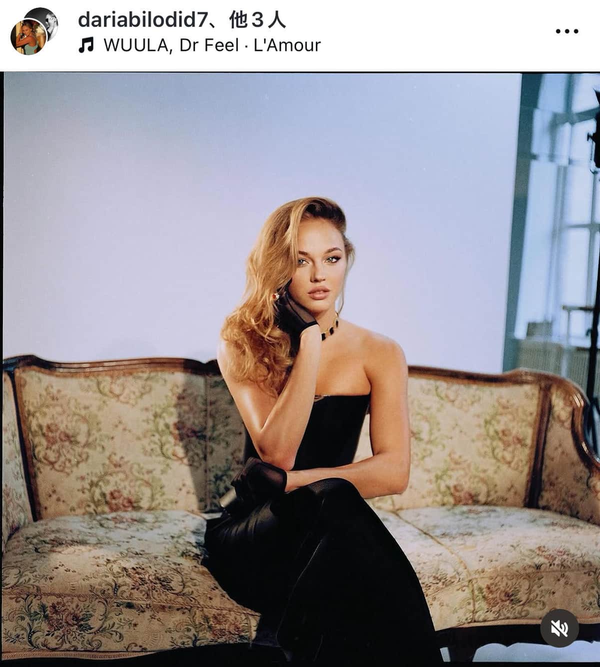 ダリア・ビロディド選手のインスタグラム（＠dariabilodid7）より