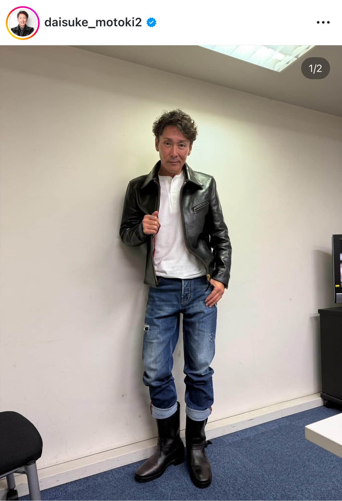 元木大介さんのインスタグラム（＠daisuke_motoki2）より