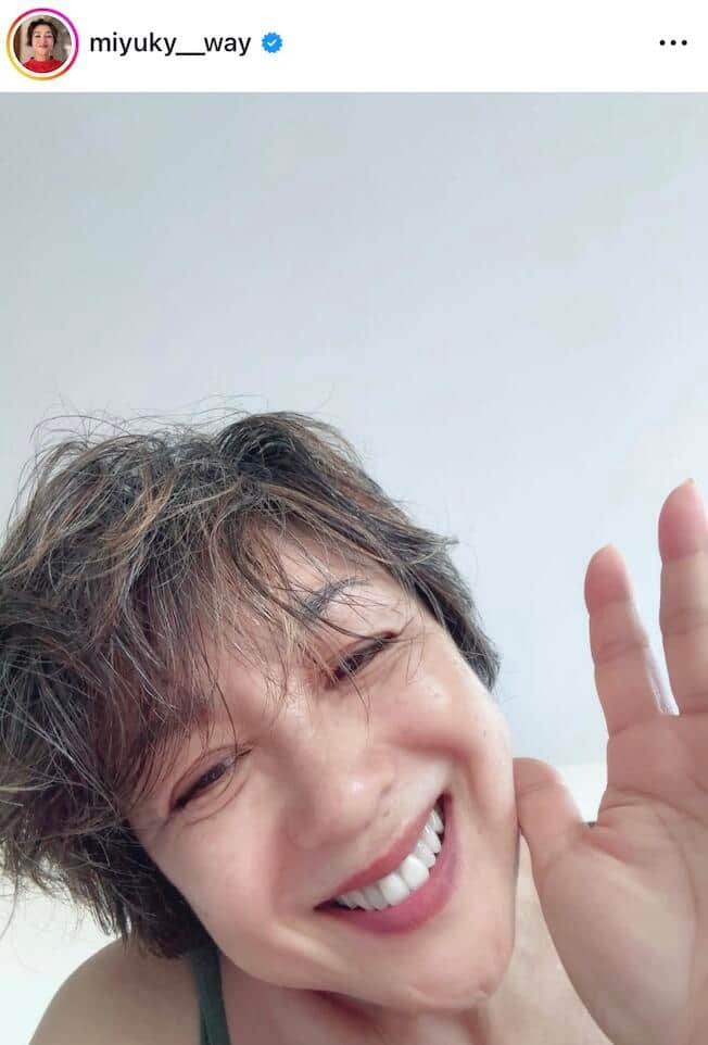香坂みゆきさんのインスタグラム（＠miyuky__way）より