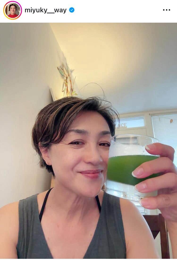 香坂みゆきさんのインスタグラム（＠miyuky__way）より