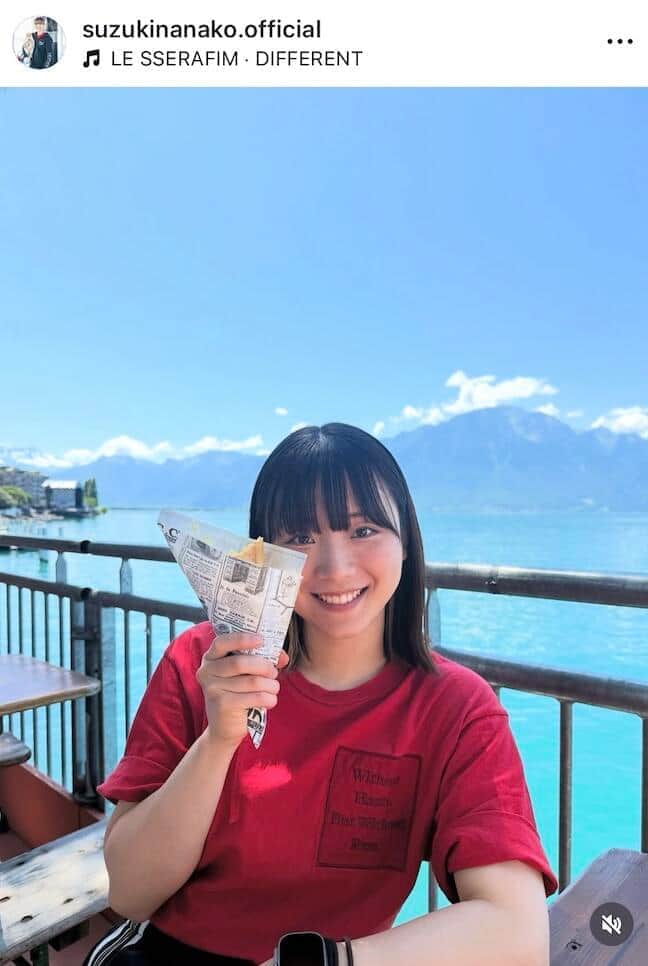 鈴木なな子さんのインスタグラム（＠suzukinanako.official）より