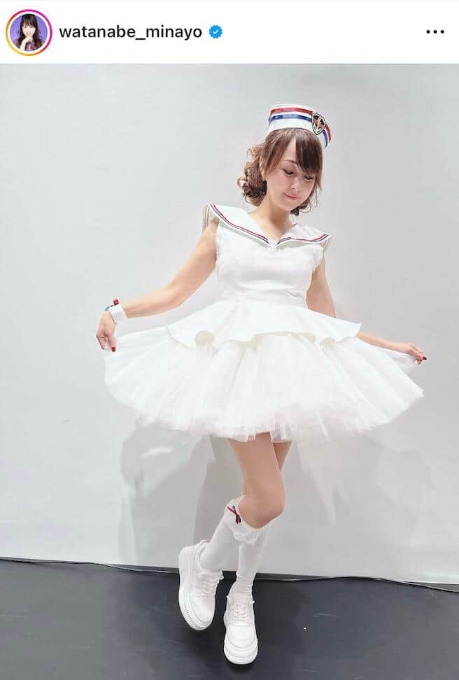 渡辺美奈代さんのインスタグラム（＠watanabe_minayo）より