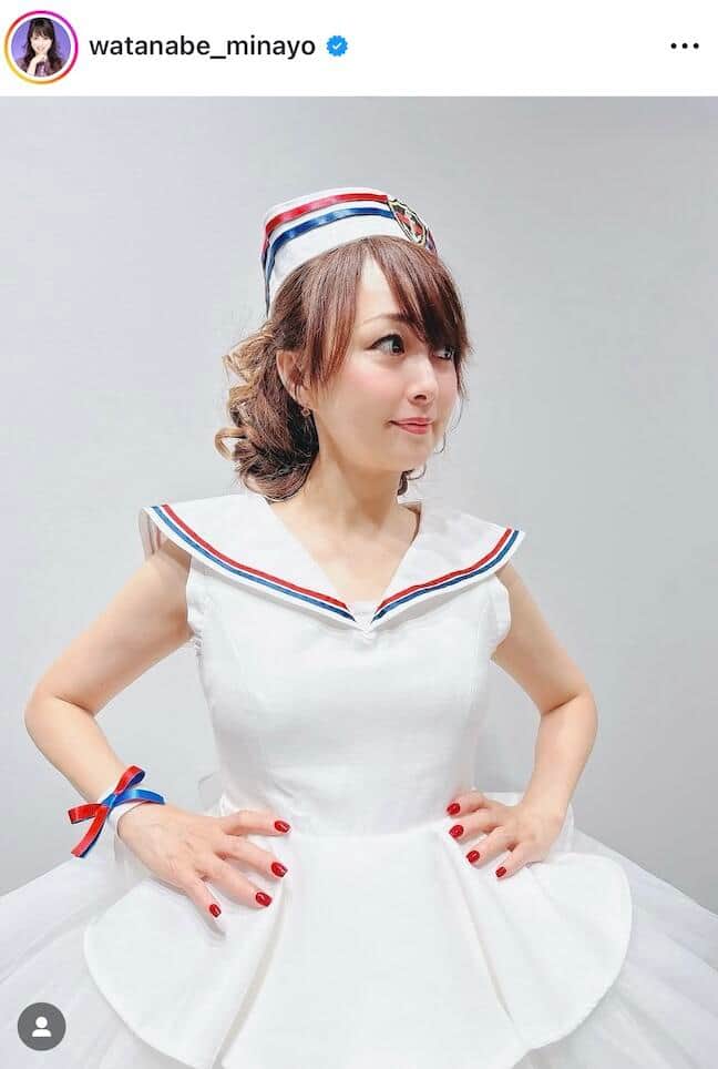 渡辺美奈代さんのインスタグラム（＠watanabe_minayo）より