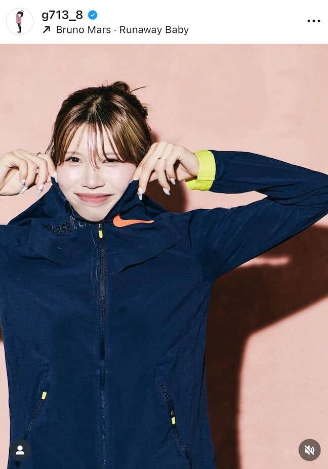 中島ひとみさんのインスタグラム（＠g713_8）より